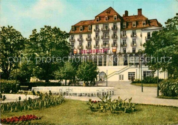 Heringsdorf Ostseebad Usedom FDGB Heim Solidarität