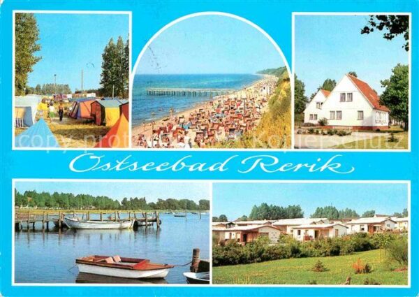 Rerik Ostseebad Zeltplatz Strand Salzhaff Bungalow Sied