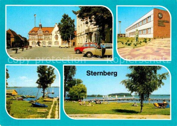 Sternberg Mecklenburg Karl Liebknecht Platz Kreiskulturhaus B