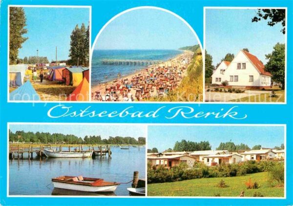 Rerik Ostseebad Zeltplatz Strand Bungalowsiedlung Salzh
