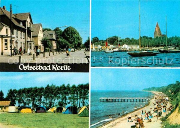 Rerik Ostseebad Hafen Zeltplatz Strand