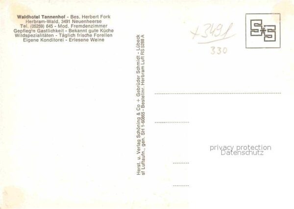 Neuenheerse Waldhotel Tannenhof Luftaufnahme – Bild 2