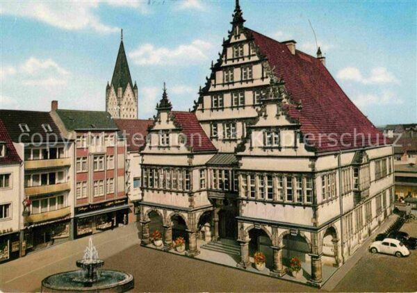 Paderborn Renaissance Rathaus Domturm