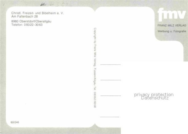 Oberstdorf Christliches Freizeit Bibelheim – Bild 2