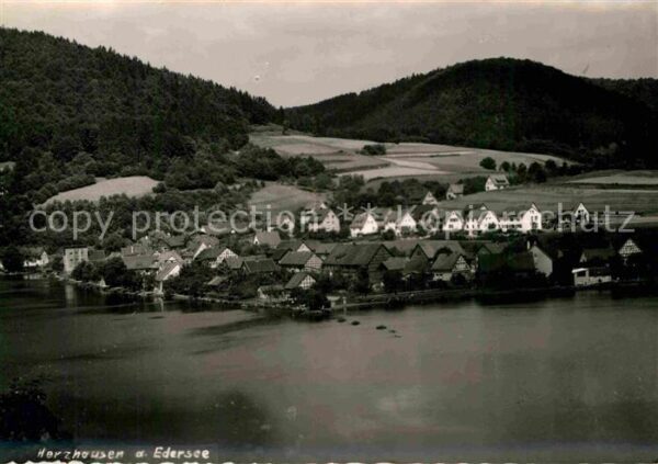 Herzhausen Edersee Panorama