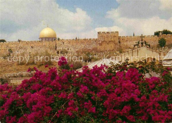Jerusalem Yerushalayim Klagemauer Felsendom