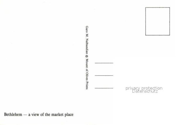 Bethlehem Yerushalayim Marktplatz – Bild 2