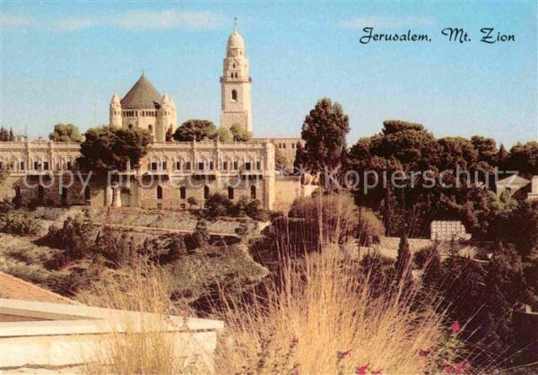 Jerusalem Yerushalayim Mount Zion Stadtmauer