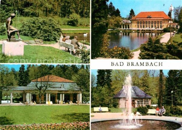 Bad Brambach Nixe Kurpark Festhalle Radonquelle Schi