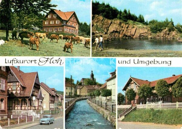 Floh-Seligenthal Ferienheim Ebertswiese Bergsee FDGB Hei