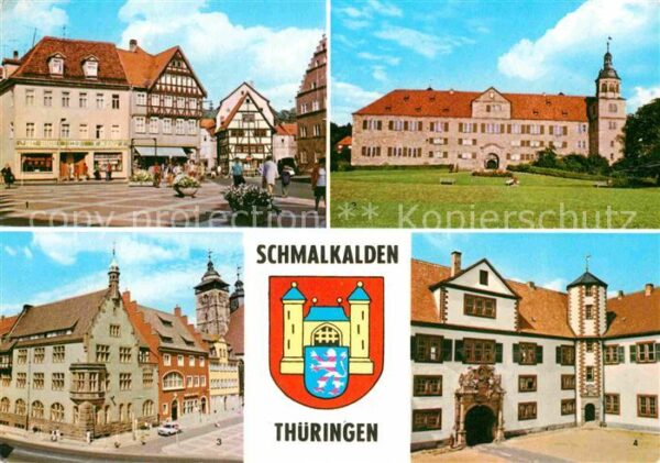 Schmalkalden Altmarkt Schloss Wilhelmsburg