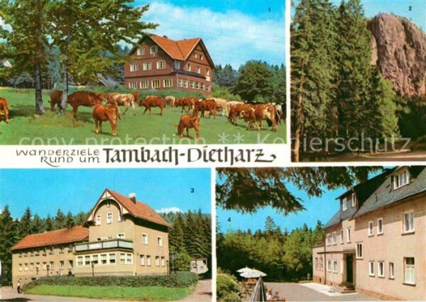 Tambach-Dietharz Berghotel Ebertswiese Falkenstein Radeb