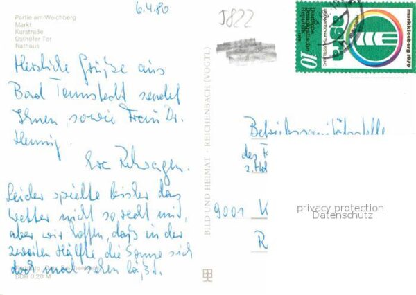 Bad Tennstedt Weichberg Markt Kurstraße Osthöfer Tor – Bild 2