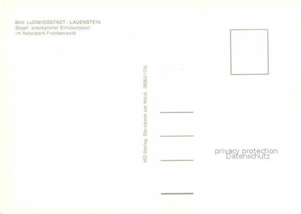 Lauenstein Oberfranken Ludwigsstadt Mantelburg – Bild 2