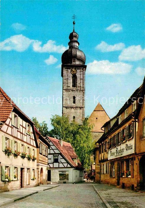 Forchheim Oberfranken Kapellenstraße Sankt Martinskirche