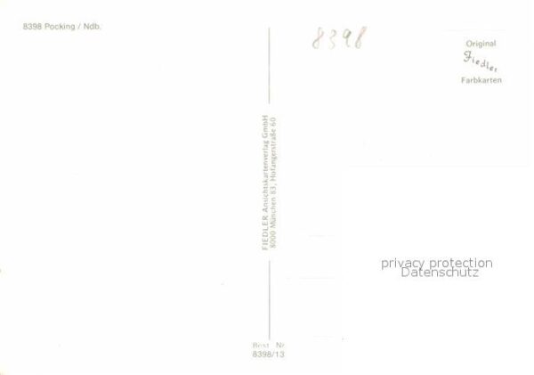 Pocking Kirche Rathaus See Stadtansicht – Bild 2