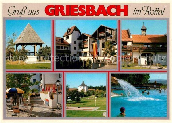 Griesbach Bad Dreiquellenbad Kurgebiet