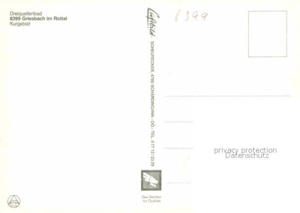 Griesbach Bad Dreiquellenbad Kurgebiet – Bild 2