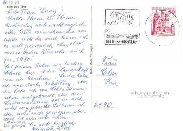Bad Toelz Ortsansichten Kurklinik Winter – Bild 2