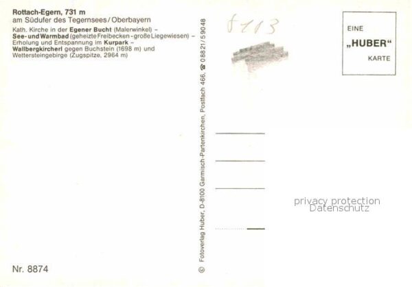 Rottach-Egern Katholische Kirche Egener Bucht Kurpark – Bild 2