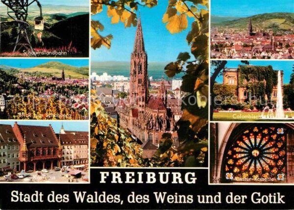 Freiburg Breisgau Kaufhaus Schauinslandbahn Lorettoberg M