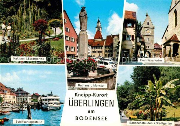 Ueberlingen Bodensee Kakteen Stadtgarten Rathaus Münster Fra