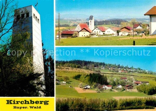 Regen Kirchberg Aussichtsturm Panorama