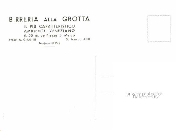 Venedig Venezia Birreria alla Grotta – Bild 2