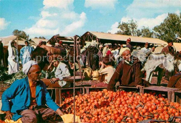 Maroc Marokko Markt