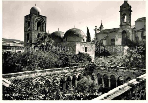 Palermo Sicilia Chiesa San Giovanni Eremiti
