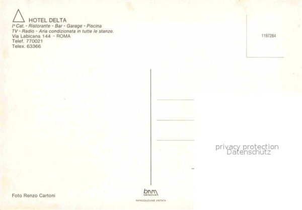 Roma Rom Hotel Delta – Bild 2