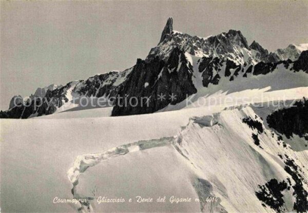 Courmayeur Ghiacciaio Dente Gigante