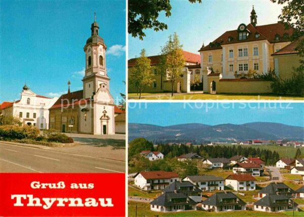 Thyrnau Kirche Rathaus Panorama