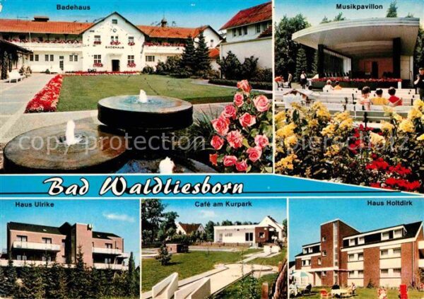 Bad Waldliesborn Badehaus Musikpavillon Haus Ulrike Cafe