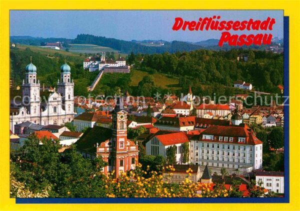 Passau Dreiflüssestadt Dom Sankt Stephan Pfarr