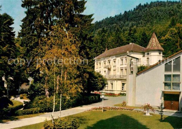 Badenweiler Sanatorium Schloss Hausbaden