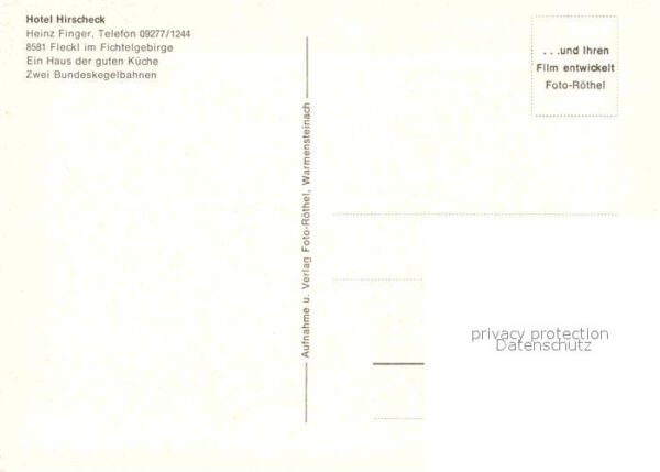 Fleckl Hotel Hirscheck – Bild 2