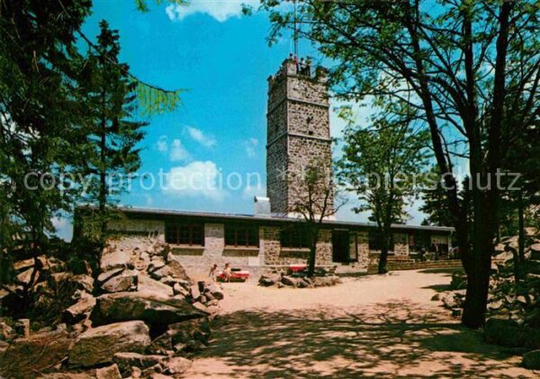 Fichtelberg Bayreuth Berggaststätte Asenturm