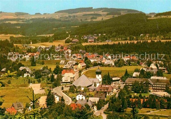 Hinterzarten Luftaufnahme
