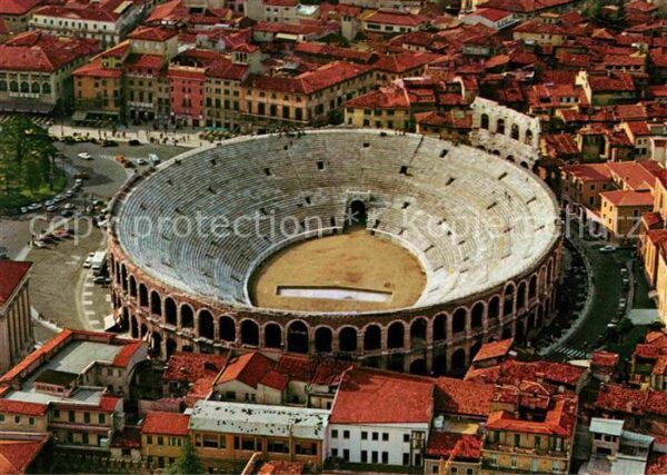 Verona Veneto Arena Luftbild