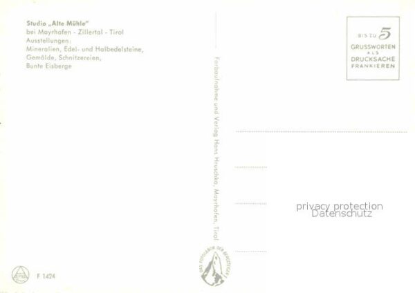 Mayrhofen Zillertal Studio Alte Mühle – Bild 2