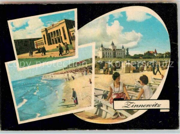 Zinnowitz Ostseebad Strand Kulturhaus Ferienheime