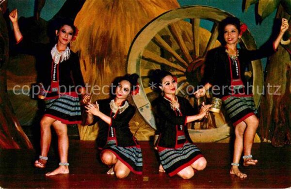 Thailand Thai Northeastern Girls are dancing