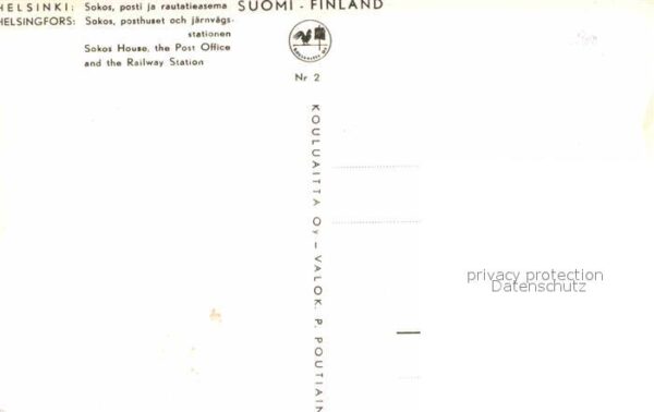 Helsinki Sokos posti rautatieasema – Bild 2