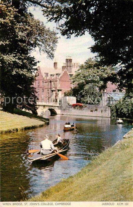 Cambridge Cambridgeshire Wren Bridge St. Johns College