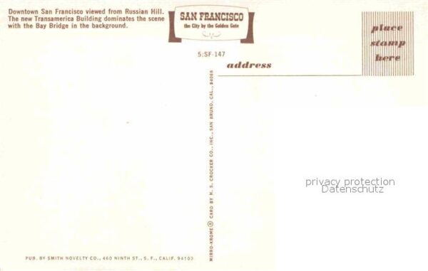 San Francisco California Russian Hill – Bild 2