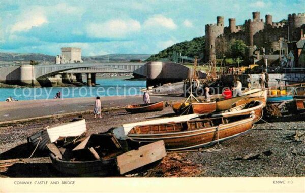 Conwy Conway Castle Bridge
