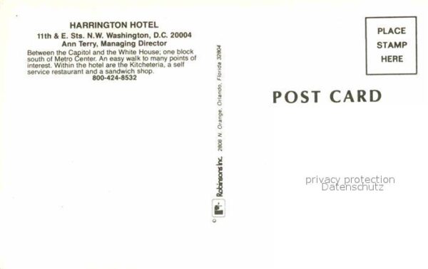 Washington DC Harrington Hotel – Bild 2