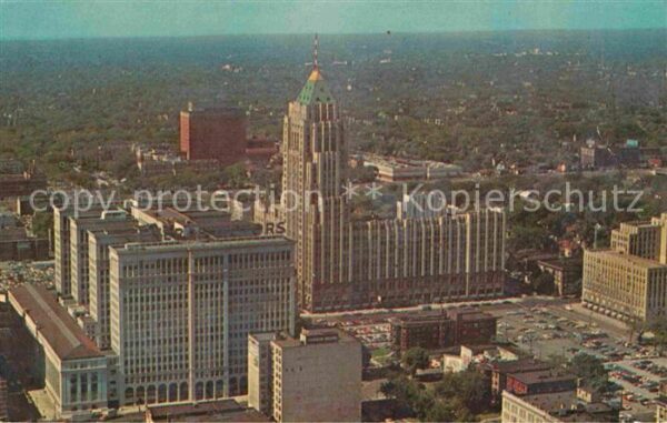 Detroit Michigan Uptown Shopping Center