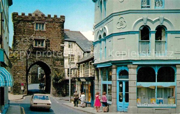 Launceston North Cornwall Gateway Old Town Wall